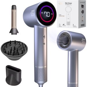 BAESS Föhn - Platina - Ionentechnologie - 8 Standen - Haardroger voor Krullen