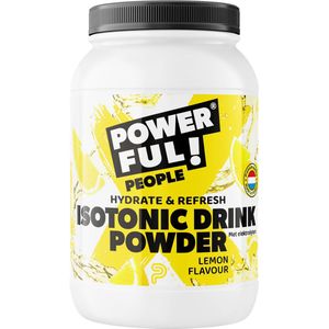Powerful People Isotonic drink powder lemon flavour 500 Gram