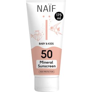 Naïf - Baby & Kids Sunscreen - SPF50 - Zonnebrand - Natuurlijk Filter