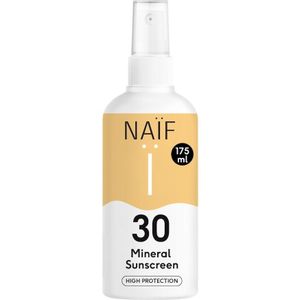 Naif Sun Mineral Sunscreen SPF 30 beschermende bruiningsspray SPF 30 175 ml