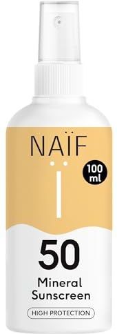 Naif - Mineral Sunscreen - Zonbescherming - 100 ml - Minerale Formule