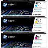 HP 207a Tonercartridge - Cyaan/Magenta/Geel - Rainbowkit