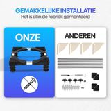 Olvy Home - Wasmachine Verhoger - Opbouwmeubel - Kast - Ook voor Droger en Vaatwasser