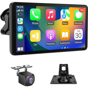 Olvy - Carplay Scherm - Multimedia Autoradio - Draadloos - 7 Inch