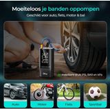 Olvy - Jumpstarter - 12V - 1500A - 3-in-1 Starthulp met Compressor en Powerbank