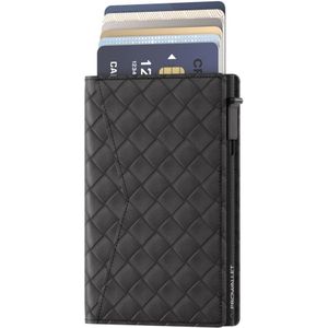 The Verge® Premium - Pasjeshouder Uitschuifbaar - Kaarthouder - Pasjeshouder Mannen & Vrouwen - RFID Creditcardhouder - Pashouder - 8-12 pasjes - Leer - Magneetsluiting (Bruin The Verge® Premium - Pasjeshouder Uitschuifbaar - Kaarthouder - Pasjeshouder Mannen & Vrouwen - RFID Creditcardhouder - Pashouder - 8-12 pasjes - Leer - Magneetsluiting (Bruin