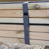 Picknicktafel kussen 180 x 24 cm - set van 2