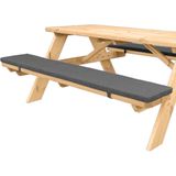 Picknicktafel kussen 180 x 24 cm - set van 2