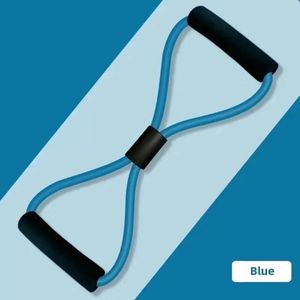 Borst Expander - GYM - Trekkoord - Elastisch Touw - Thuis Fitness - Yoga Apparatuur - Weerstandskabel - Blauw