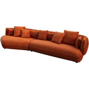 Richmond Bank Rodina Lovely Pumpkin Oranje - Polyester