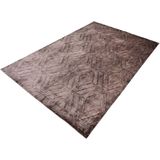 Richmond - Yoeri - Vloerkleed - Donkerbruin - Viscose