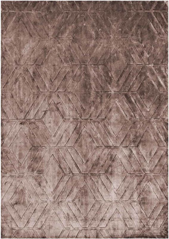 Richmond - Yoeri - Vloerkleed - Donkerbruin - Viscose