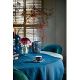 Pip Studio Berry Blues Espresso Kop en Schotel 120ml Set van twee Donkerblauw Bloemen Cadeaudoos