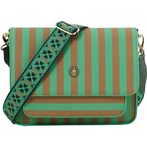 Pip Studio Fenna Cross Body Schoudertas Medium Stripe Green