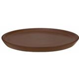 Essteller vtwonen Ceramic Brown 23 cm (Set von 2 Stück)