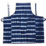 Keukenschort - Blauw/Wit - Tie-Dye - One Size