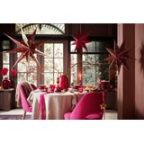 Pip Studio - Kandelaar Sphere - Kaarsenhouder - Donkerrood - 24cm