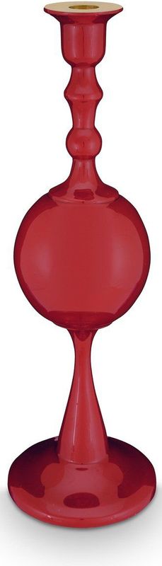 Pip Studio - Kandelaar Sphere - Kaarsenhouder - Donkerrood - 37cm