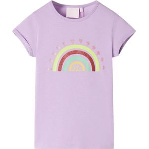 Kindershirt 140 lila