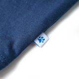 vidaXL - Kindershirt - Donkerblauw - Korte Mouwen - Ronde Halslijn
