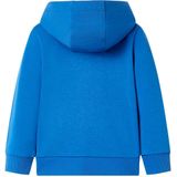 vidaXL Kinder-Kapuzenpullover mit Reißverschluss Blau 140