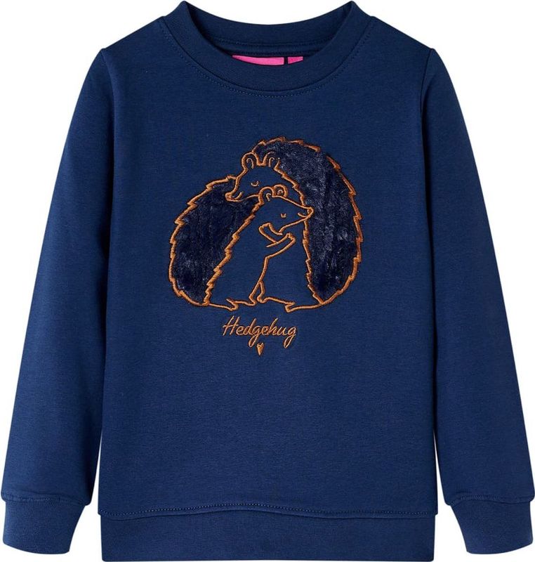 vidaXL - Kindertrui - Marineblauw - 140