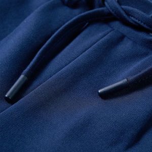 vidaXL - Kinderbroek - Marineblauw - Met Trekkoord - 128