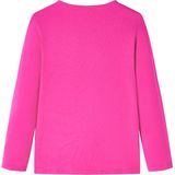 vidaXL - Kindershirt - Donkerroze - Lange Mouwen