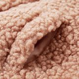 vidaXL - Kinderjas - met - capuchon - 92 - Teddy - kunstvacht - lichtcognackleurig