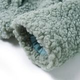 vidaXL - Kinderjas - Mintgroen - Met Capuchon - Teddy - Kunstvacht