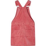 Kindertuinjurk 92 ribfluweel roze, kinderkleding, kinderjurk, meisjeskleding, kinderkled, jongenskleding, kinderen jurk, kinderjurkje