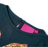 vidaXL Kinder-Langarmshirt Dunkelgrün 92