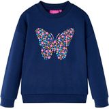 vidaXL - Kindertrui - Marineblauw - Gebreide Trui