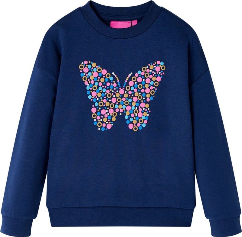 vidaXL - Kindertrui - Marineblauw - Gebreide Trui