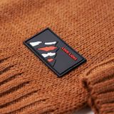 Kindertrui - Cognac - 100% Katoen - Lange Mouwen - Ronde Halslijn