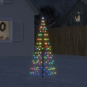 vidaXL-Lichtkegel-aan-vlaggenmast-200-meerkleurige-LED's-180-cm