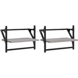 Wandschappen - Hout - Zwevend - Stevig - Hoogwaardig