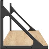 Wandplank - Hout - Zwevend - Stevig - Hoogwaardig