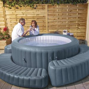 4 STÜCK SITZKISSEN für Intex Whirlpools Aufblasbar PureSPA 28502 EUR