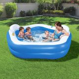 Bestway Zwembad Family Fun Lounge 213x206x69 cm