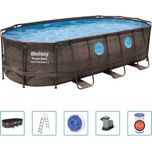 Bestway Power Steel Zwembadset Swim Vista Series 549x274x122 cm