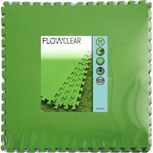 Bestway Flowclear Bodembeschermers 9 st 5,47 m² groen