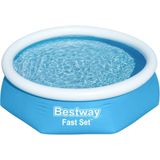 Bestway-Fast-Set-Zwembad-opblaasbaar-rond-244x66-cm