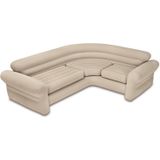 Intex Opblaasbare Hoekbank 257x203x76 cm - Luxueuze en Comfortabele Bank voor Extra Zitruimte