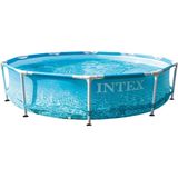 Intex Metal Frame Zwembad Beachside 305x76 cm