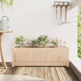vidaXL Pflanzkübel 90x31x31 cm Massivholz Kiefer