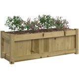 vidaXL Plantenbak 90x31x31 cm geïmpregneerd grenenhout