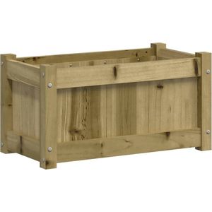 vidaXL Plantenbak 60x31x31 cm geïmpregneerd grenenhout