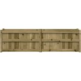 vidaXL Pflanzkübel 180x50x50 cm Kiefernholz Imprägniert
