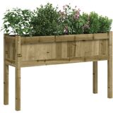 VidaXL-Plantenbakken-met-poten-2-st-cm-geïmpregneerd-hout